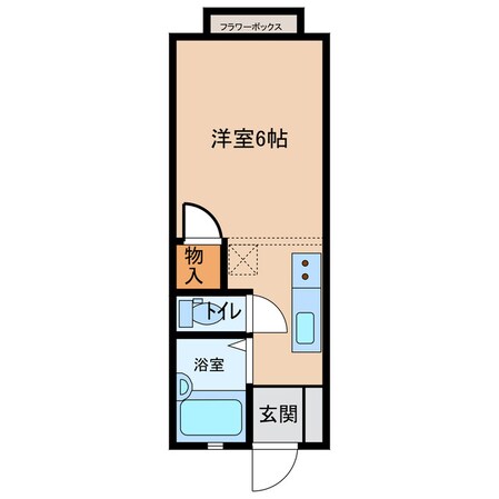 ルシェール三田3番館A棟の物件間取画像